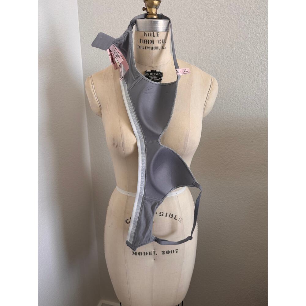 Victoria's Secret | NWT Lightly Lined Wireless Bra in Grey Heatehr size 32A - Picture 10 of 11